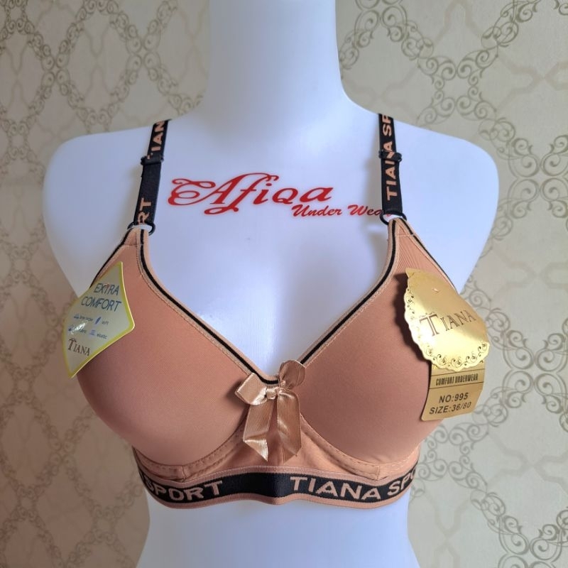 Bra kait 3 TIANA Tanpa Kawat | Sport Bra | TN 995