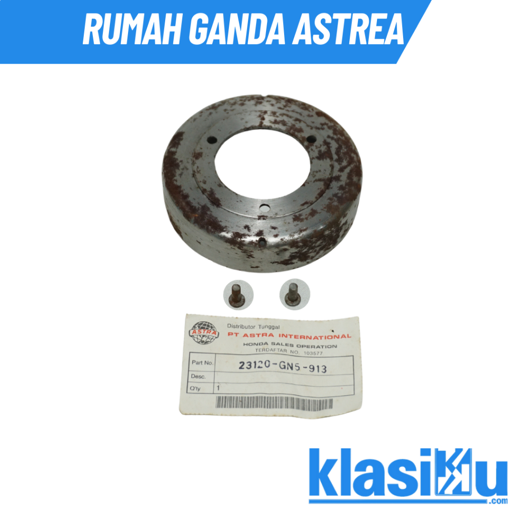Lonceng  Rumah Ganda Kampas Kopling Astrea Prima Star Grand Supra 100 Supra Fit Nos Original 23120-G