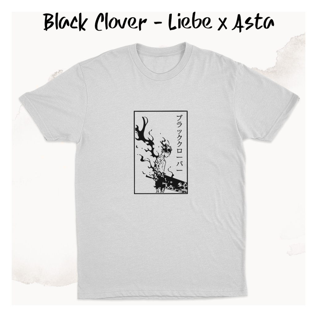 Kaos Liebe x Asta Anime Black Clover K0161