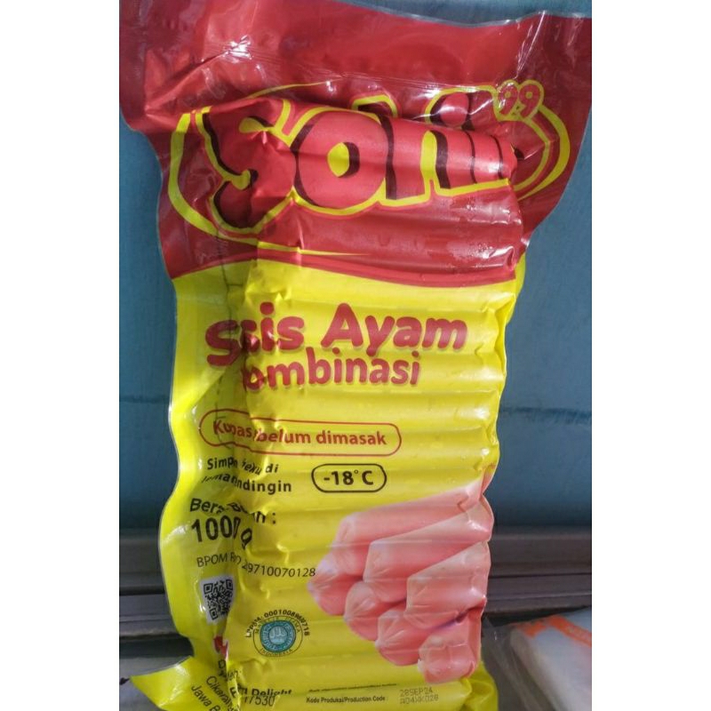 

Sohib Sosis Ayam 1 kg isi 40 +2 pcs