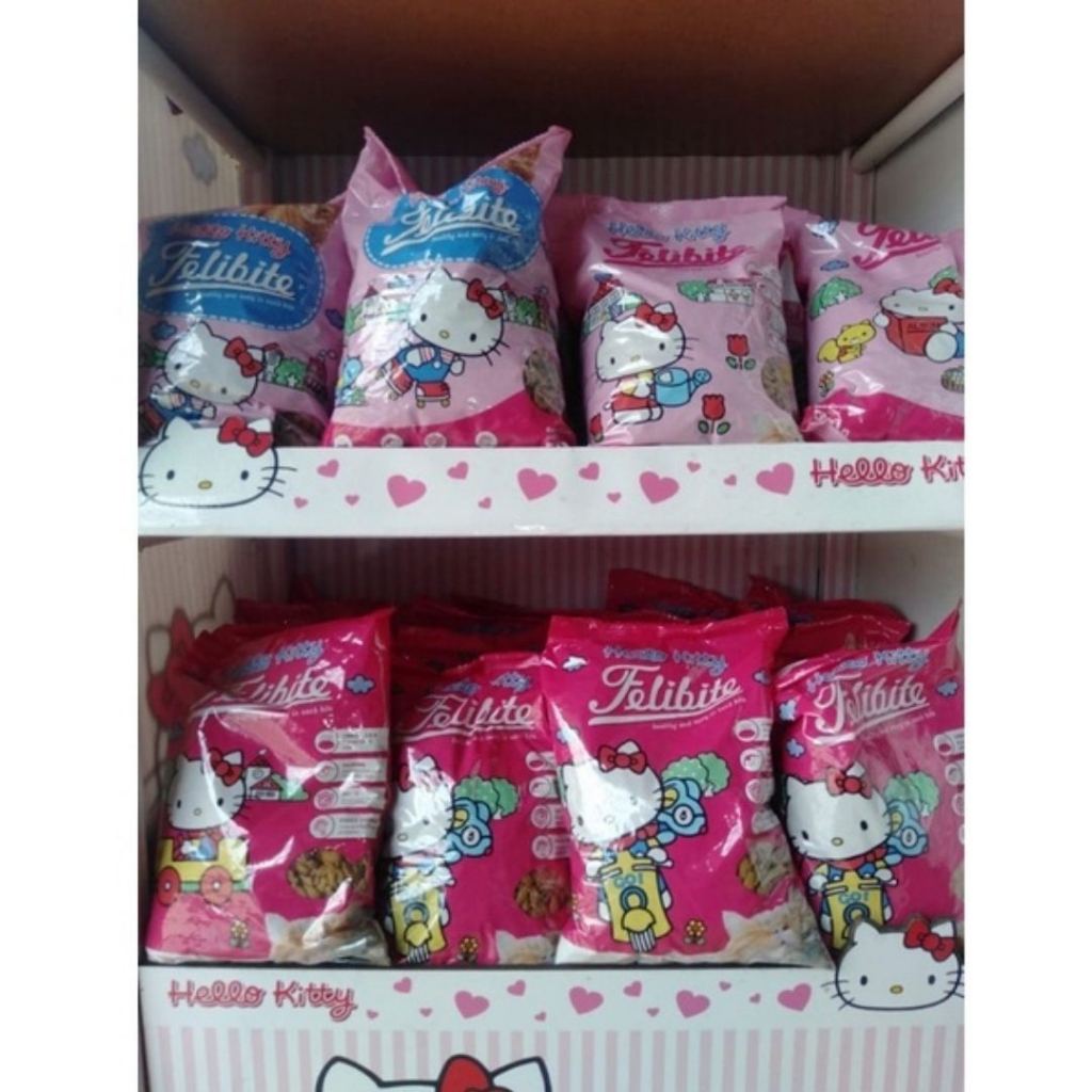 MAKANAN KUCING KERING DRY FOOD FELIBITE IKAN DONAT FEFARM