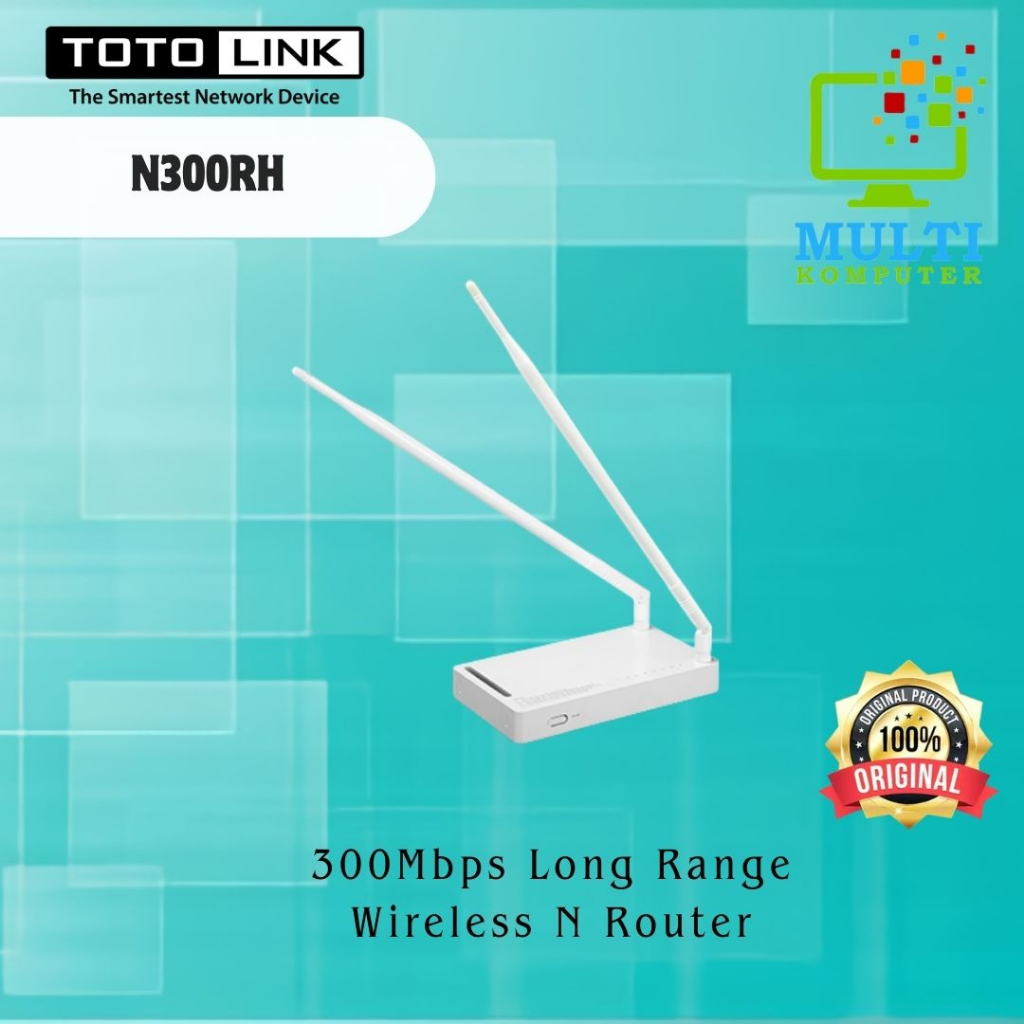 TOTOLINK N300RH 300Mbps Long Range Wireless N Router