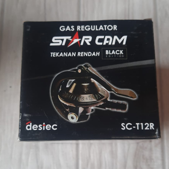 GAS REGULATOR STARCAM BLACK EDITION