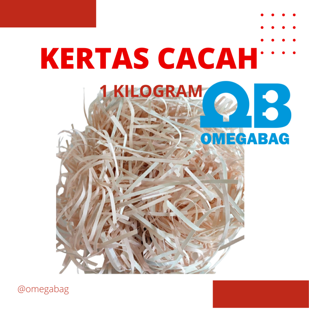 Kertas Cacahan 1kg Untuk Hampers Souvenir, Hadiah Dan Kado Spesial