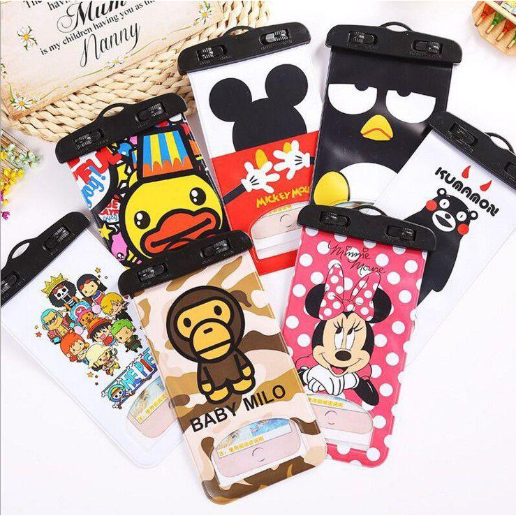 [WINNIE THE POOH]Sarung Handphone Anti Air / Waterproof Handphone