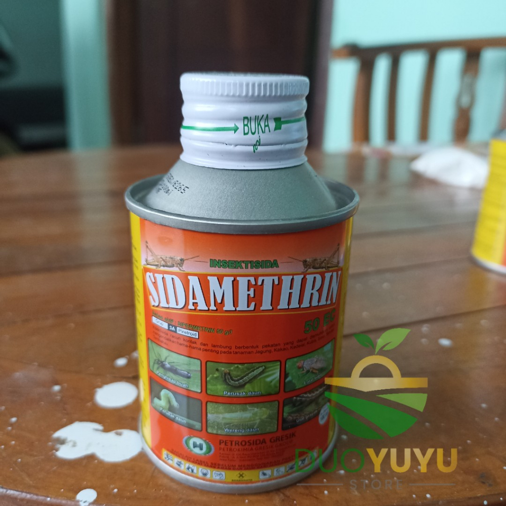 Obat Pembasmi Hama Ulat Belalang Semut Sidametrin 100ml