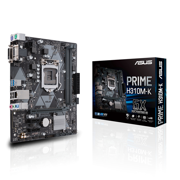 mainboard motherboard intel asus h310m-k