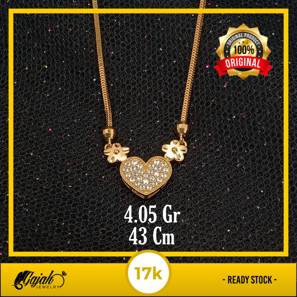 Kalung Emas 17K - 4.05 Gr Kadar 750 - 4659