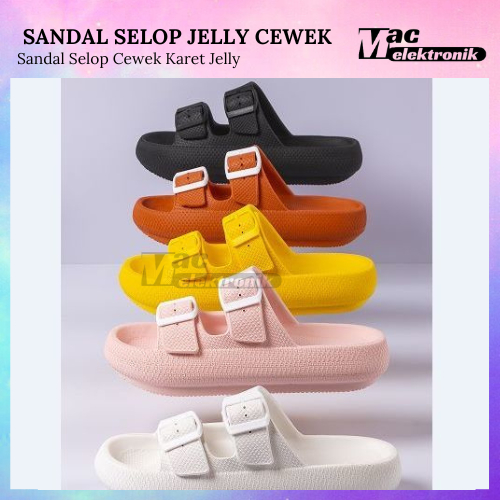 SANDAL JELLY WANITA GESPER BAN DUA SANDAL JELLY CEWEK COWOK TERBARU