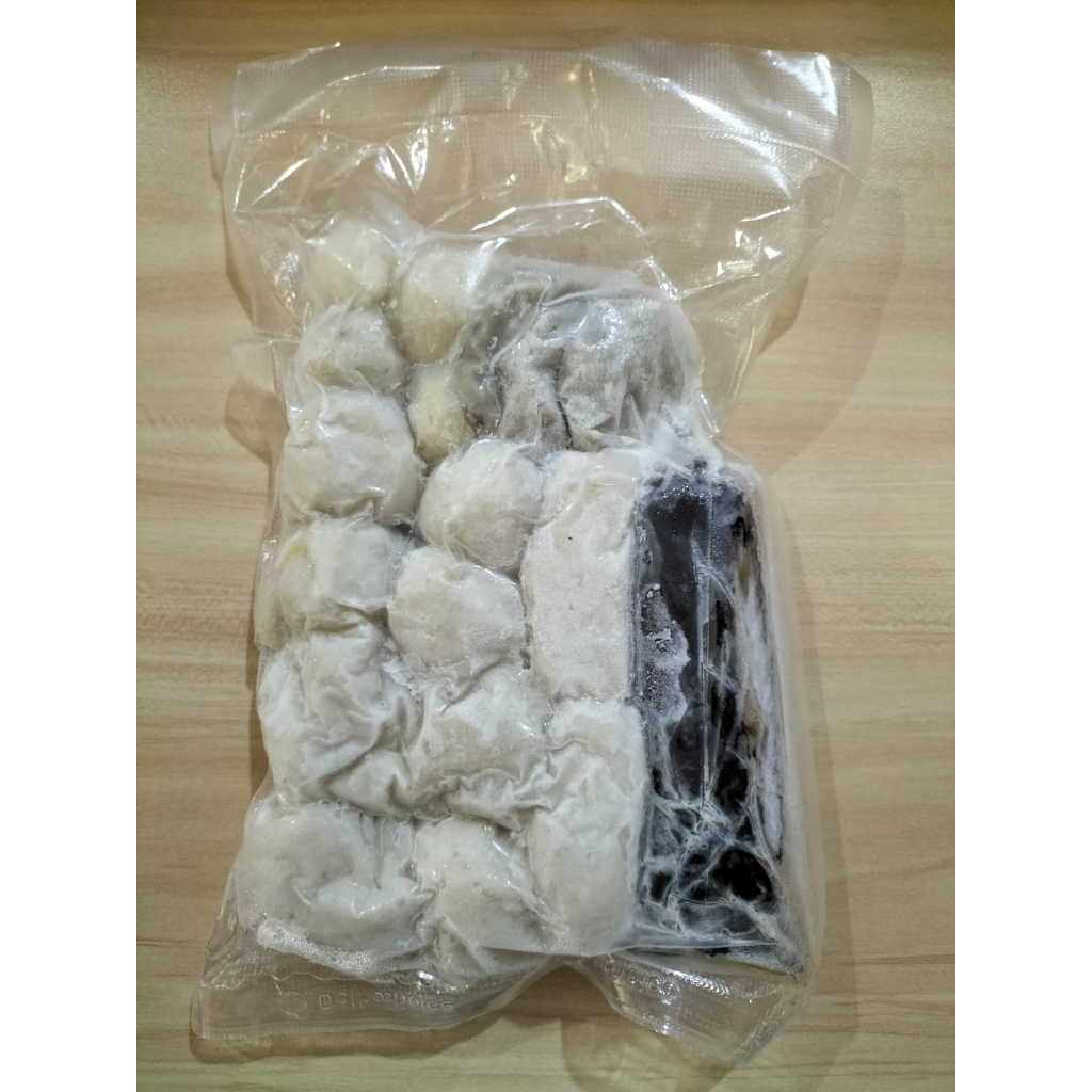 Pempek Palembang Asli, Adaan, Lenjer, Kulit isi 20, frozen, empek empek Palembang, mpek mpek murah