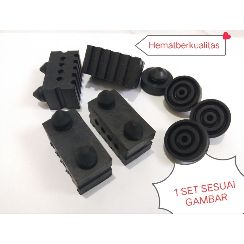 1 Set karet ganjal jok satria fu original Suzuki / Ori 1 set karet jok Suzuki satria fu / karet bant