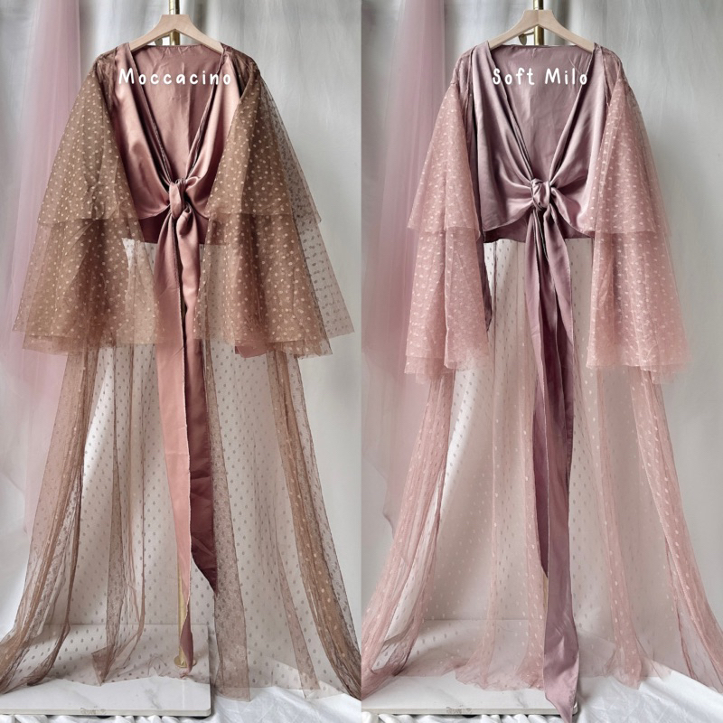 PRINCESSA DRESS SATEEN VELVET TILLE // DRESS LEBARAN TERBARU