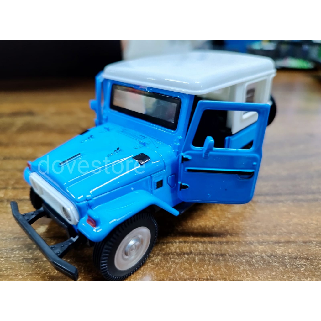MAINAN ANAK DIECAST MOBIL TOYOTA HARTOP JEEP HARTOP MINIATUR CAR