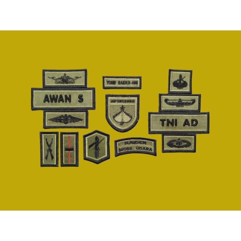 Atribut PDL TNI AD Terbaru