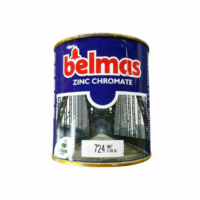 BELMAS cat dasar 5 kg no 724 abu abu AVIAN zinc Chromate