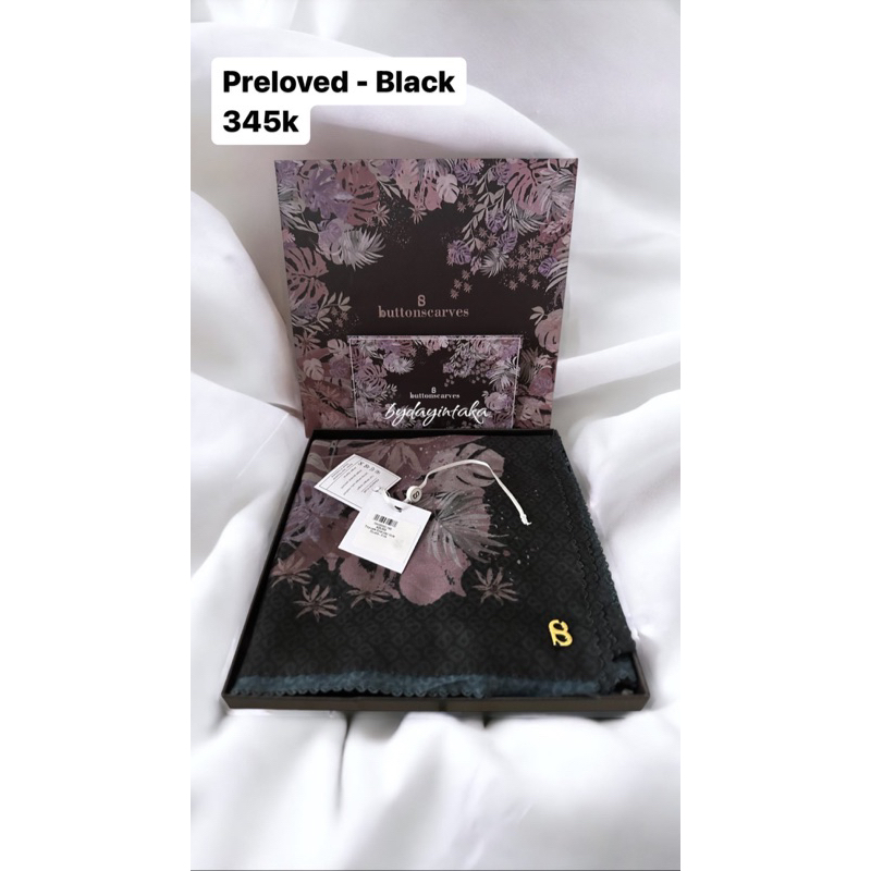 Preloved Buttonscarves Tropical extended Eola