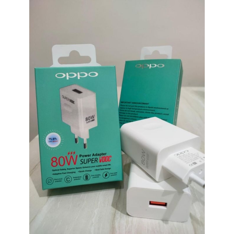 BATOK CHARGER 80W FAST CHARGING ORIGINAL GT