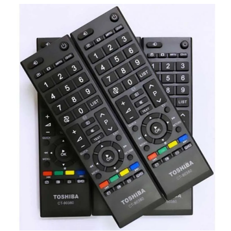 THOSIBA REMOTE TV LED/LCD TOSHIBA ORI/ORIGINAL | COCOK SEGALA TIPE LANGSUNG CONEK