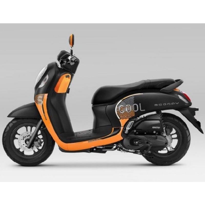 striping motor honda SCOOPY COOL tahun 2022