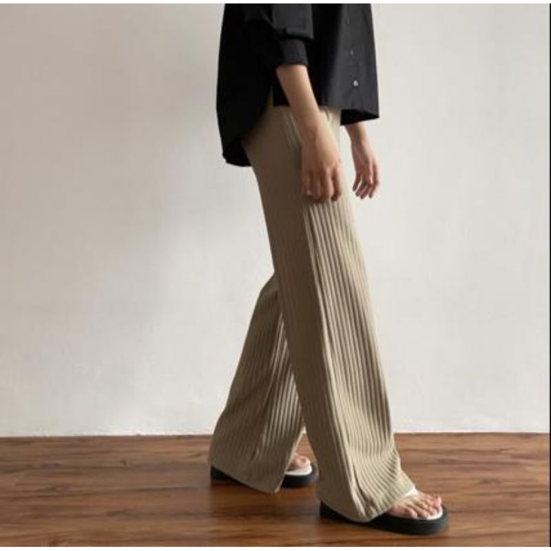 Celana Hornet Knit/Kulit Knit/kulot Hornet