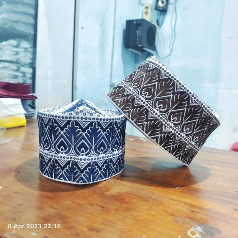 Peci Oman Bangladesh merek As-syarif - ukuran bayi 1/2 tahun