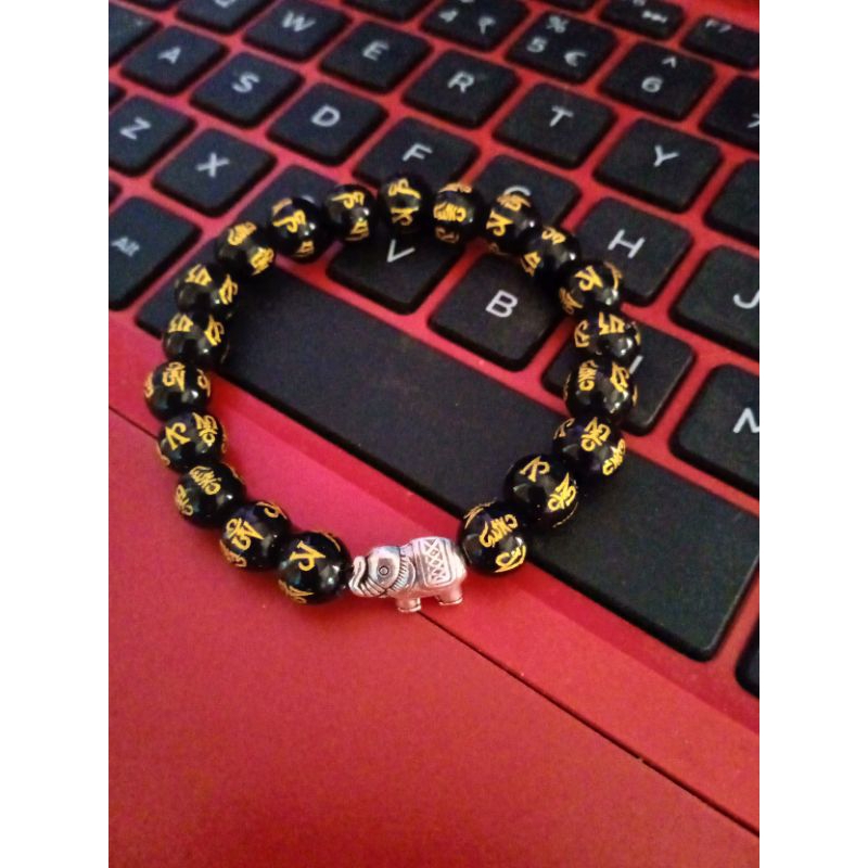 [COD]GELANG TIBET HOKY LIONTIN GAJAH(FREE BOX)