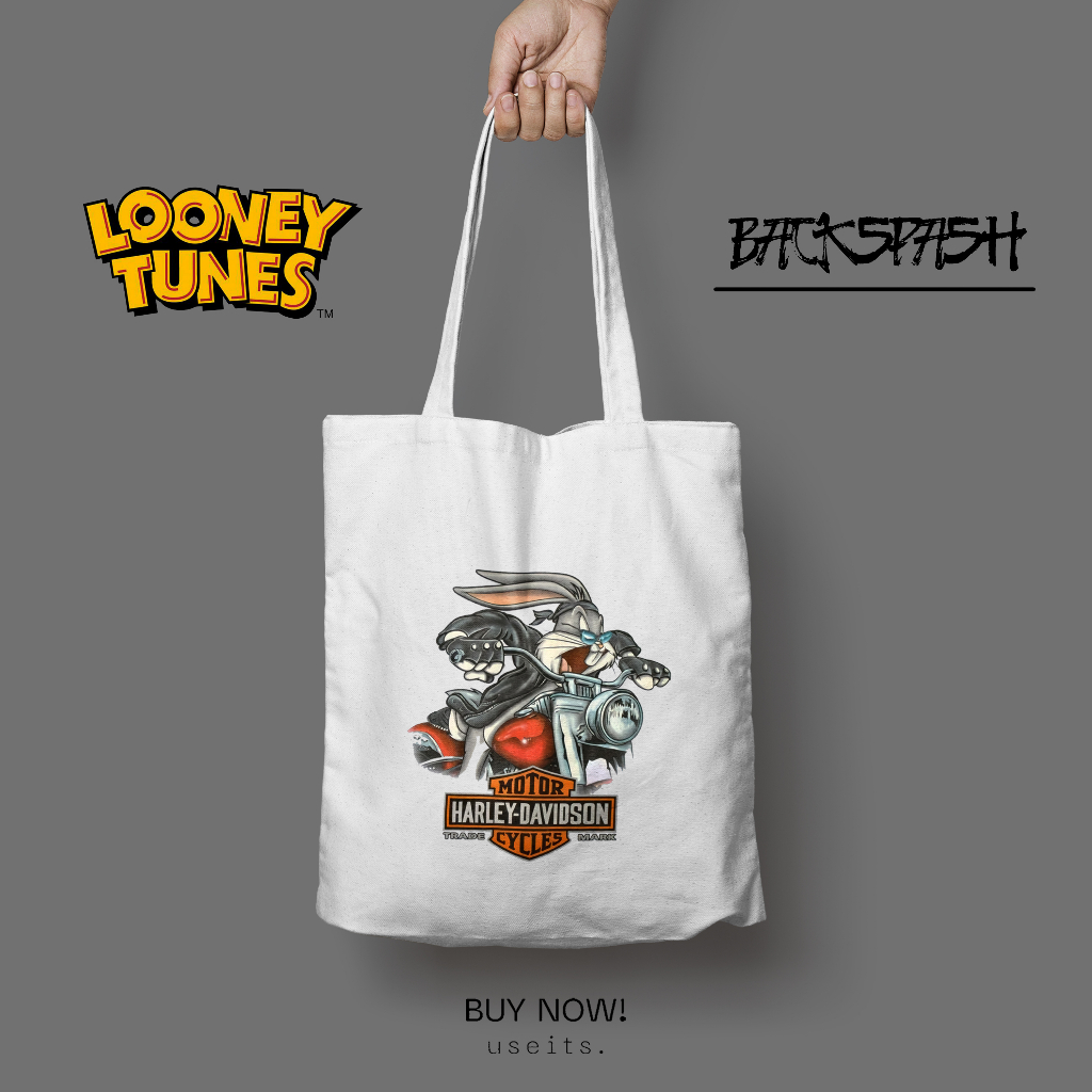 Totebag Tas Looney Tunes Pria Wanita - LOONEY TUNES