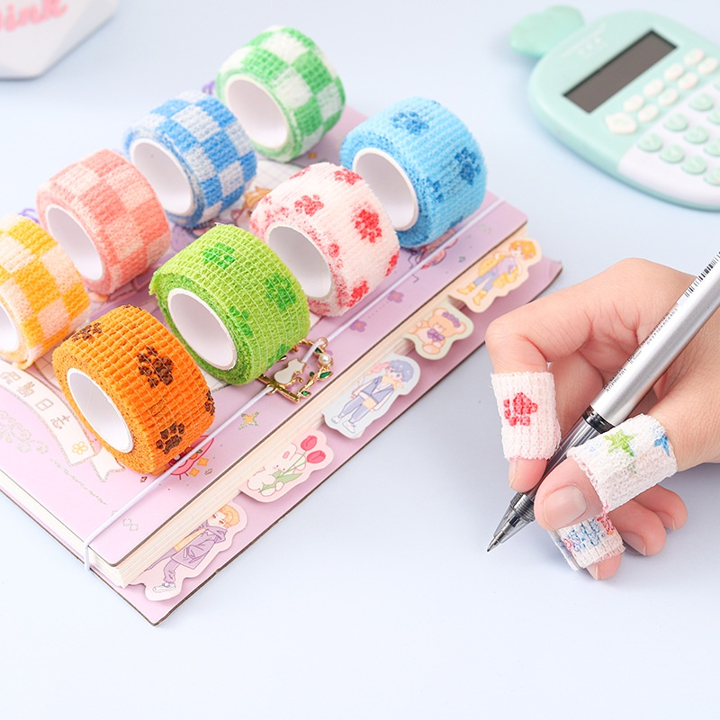 

Cute writing bandage // plester pelindung jari viral kekinian ala cewek korea cewe gaul murah sekolah sd smp sma nulis menulis pulpen pensil menggambar keren kelas