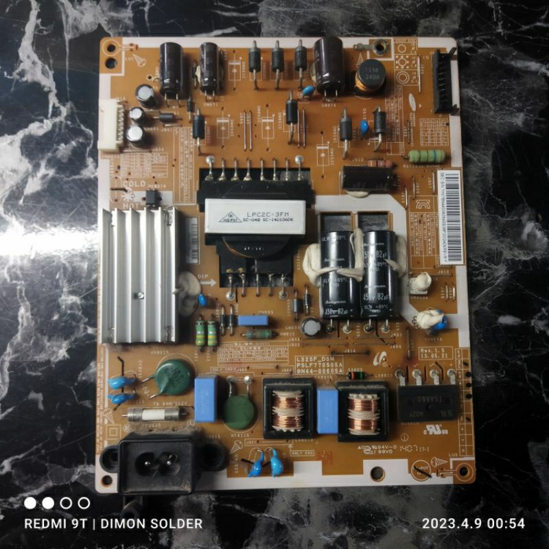 PSU POWER SUPPLY TV SAMSUNG UA 32F5500 - UA32F5500