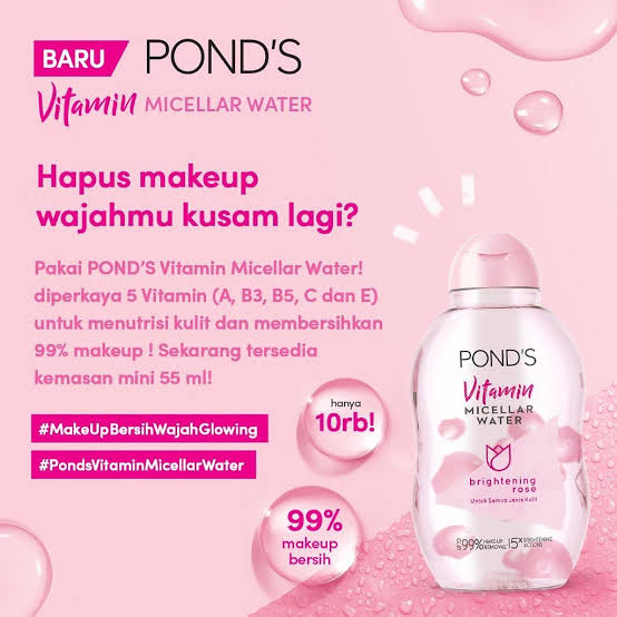 Ponds Vitamin Micellar Water  55ml