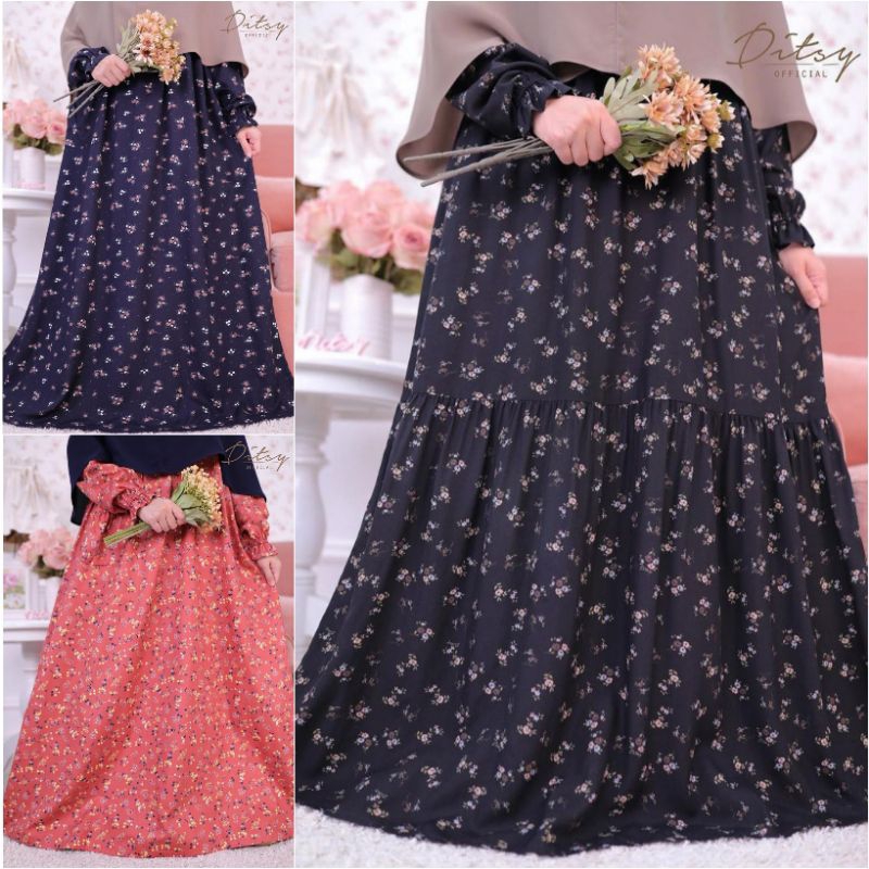 READY STOCK❗DITSY APRIL 2023❗NIGHTGOWN Gamis HomeDress Daster Viscose Premium Katun Jepang VALIA BLA