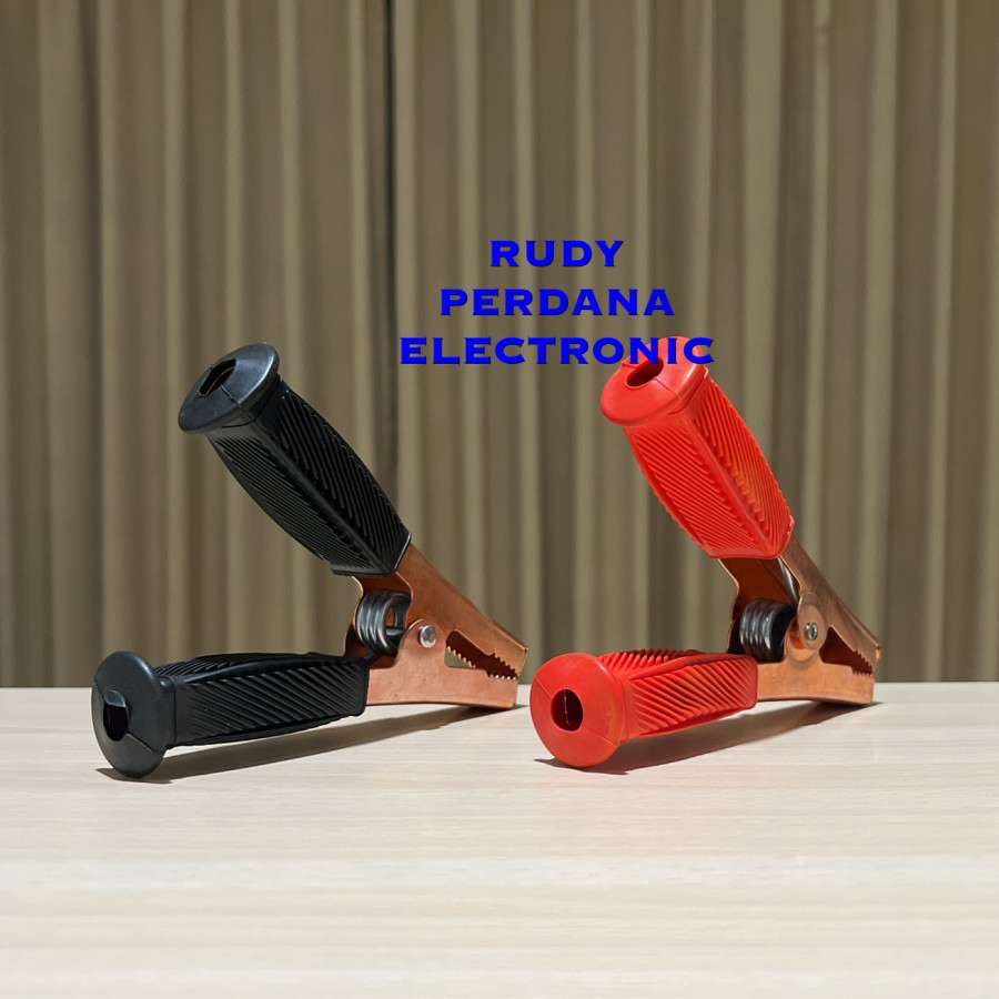 ACCU CLIP JEPIT AKI COOPER TEMBAGA JUMBO BIG BESAR 15CM 15 CM 500A 500 AMPERE