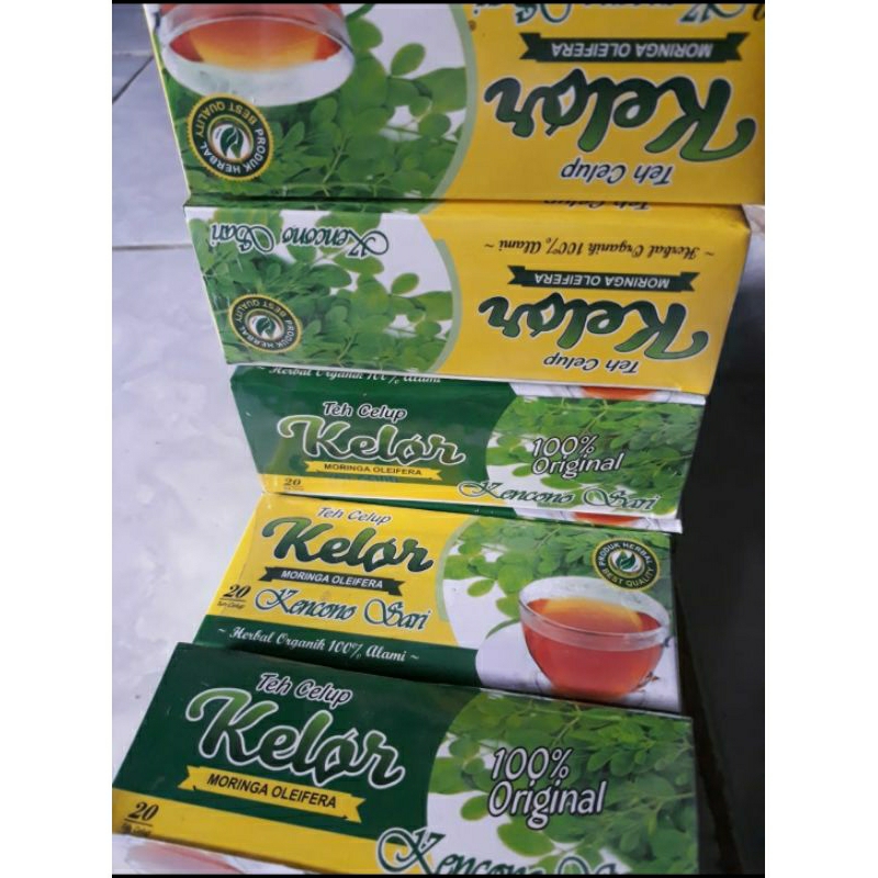 

Teh celup kelor kencono sari