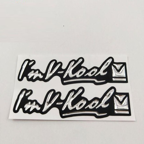 emblem logo lambang kaca film i'm im vkool i'mV-kool v-kool