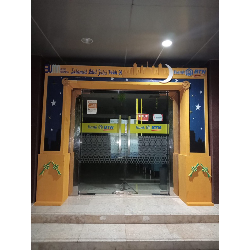 Dekorasi Ramadhan Gapura Idul Fitri Styrofoam