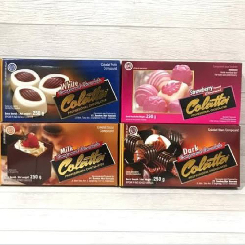 

Colatta Chocolate Compound / Coklat Batang 250gr