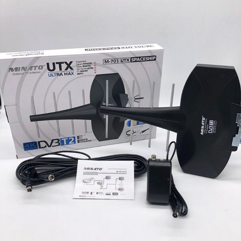 ANTENA MINATO M-701UTX / minato ultra max antena outdoor spaceahip 4k HDTV tahan air tahan panas