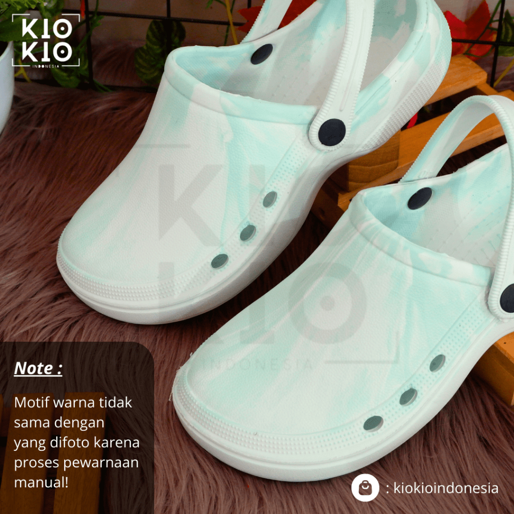 Sandal Kodok Tie Dye Sandal Kodok Motif Keren Sandal Kodok Kekinian Sandal Santai Sandal Kodok Wanita New Model