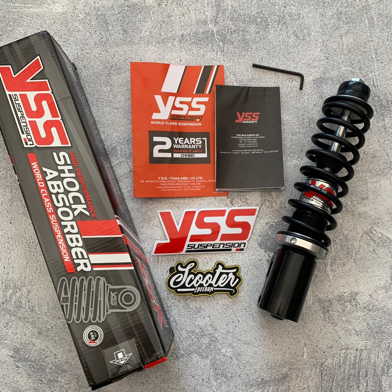Shock Depan YSS Lowfitment 185mm Vespa LX S Sprint Primavera