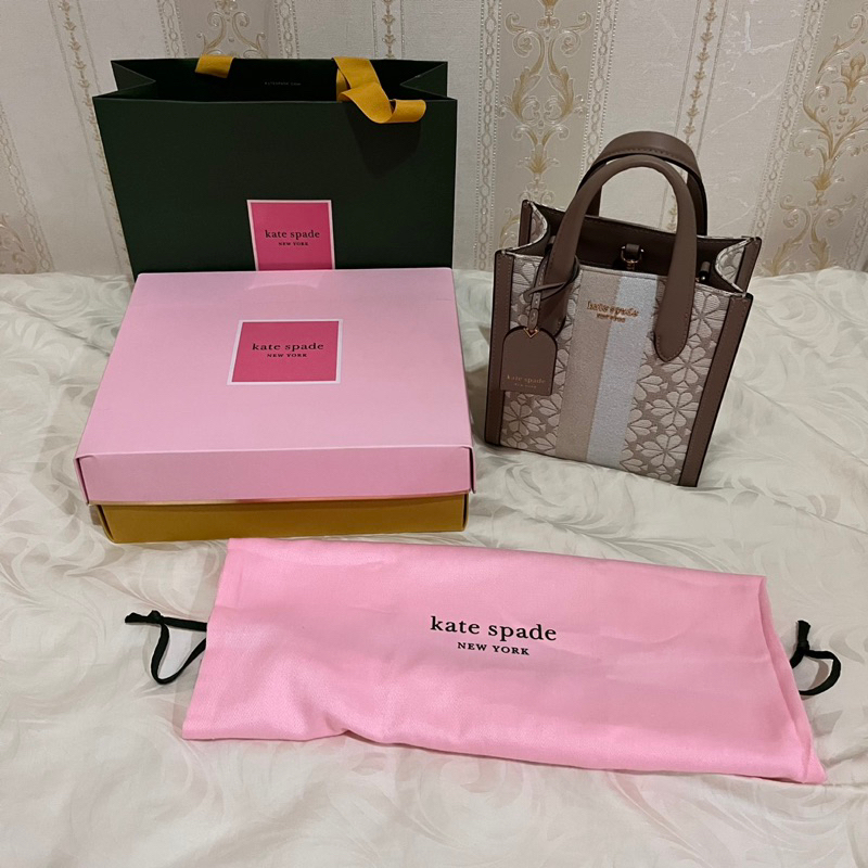 Kate Spade - Manhattan Spade Flower Jacquard Mini Tote