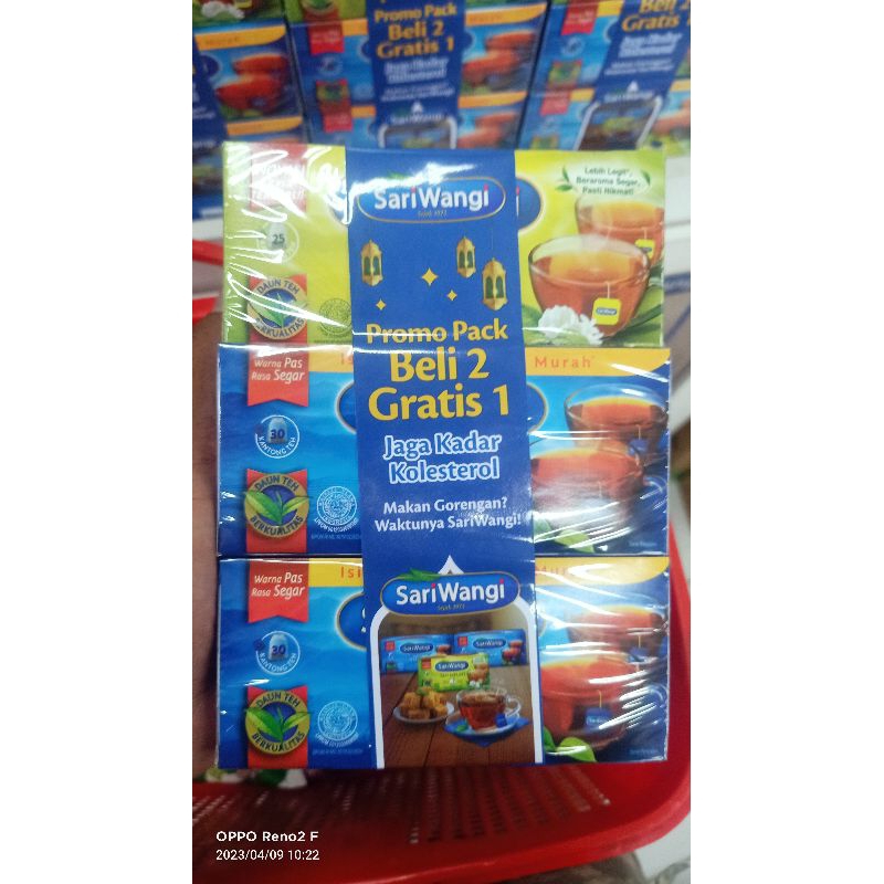 Teh Sariwangi Beli 2 gratis 1