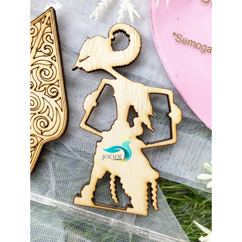 MDF gunungan wayang | Bahan mahar gunungan mahar