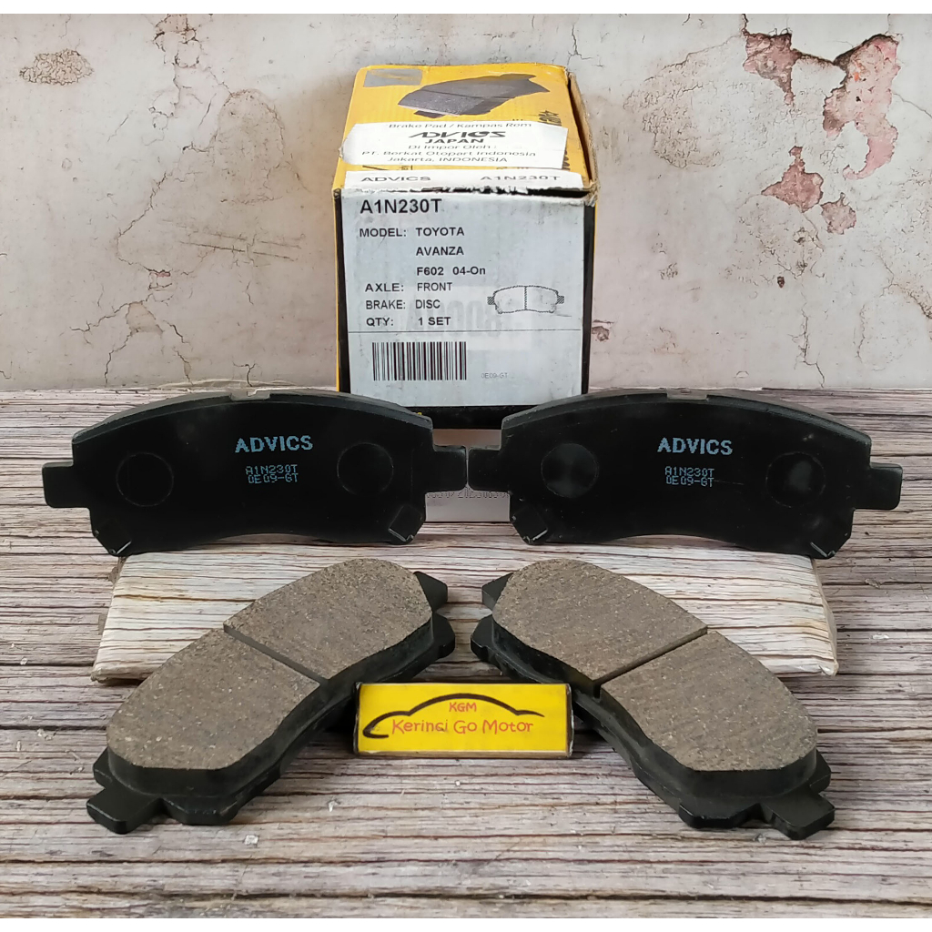 BRAKE PAD KAMPAS REM DEPAN AVANZA XENIA TARUNA AISIN ADVICS A1N230T