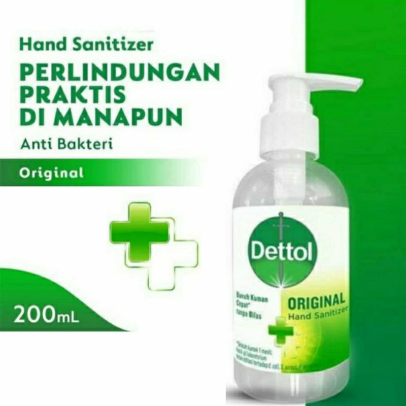 Dettol Hand Sanitizer Original 200ml