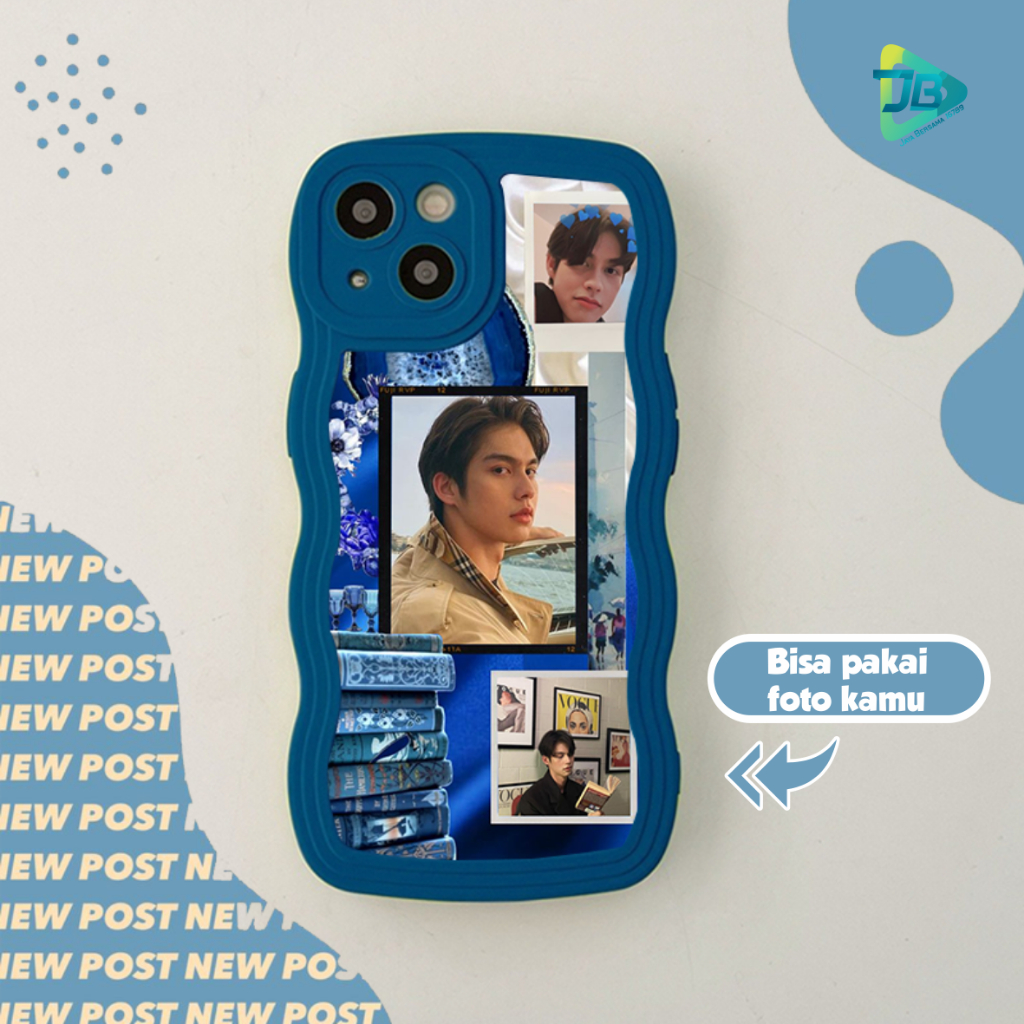 CUSTOM SOFTCASE SILIKON GELOMBANG WAVY CUSTOM POLAROID FOR INFINIX SMART 5 6 6 PLUS HOT 9 10 11 12 PLAY 12 12I 20 20I 20S NOTE 12 G96 JB8551