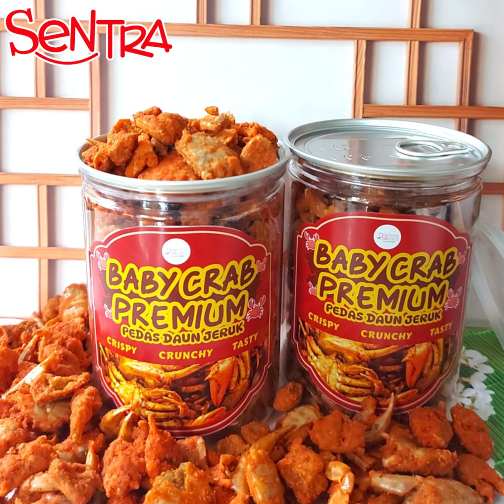 

Cemilan Baby Crab Crispy Khas Lamongan Premium Kemasan PETCAN