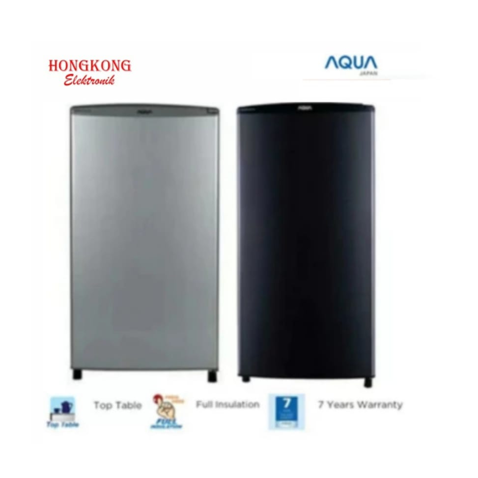 AQUA AQF-S4 Kulkas Freezer Asi Berdiri 4 Rak AQF-S4