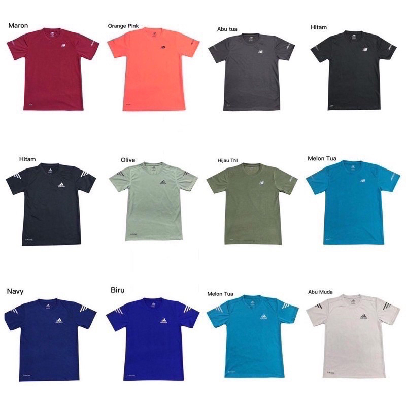 Kaos Training "PRIA" / Olahraga / Kain "Corak" 01