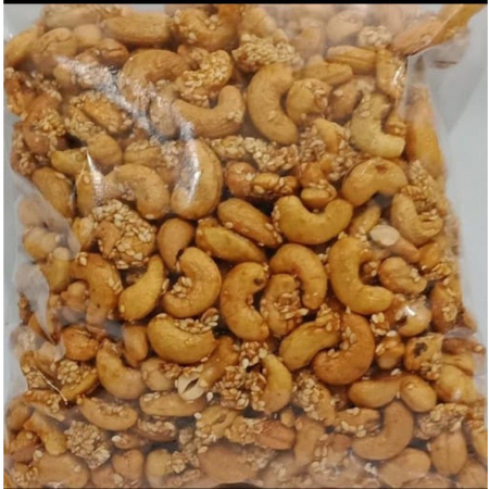 

Kacang Mede Madu Wijen 1Kg - Snack Mete Mente Cashew Nut Imut Kupas Murah Kiloan terlaris