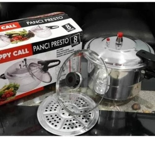 PANCI PRESTO HAPPY CALL | HC PRESS COOKER 4L, 8L, 12L, 16L